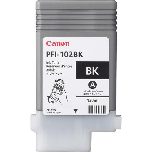 Canon Ink PFI-102BK / 0895B001 Black Standard