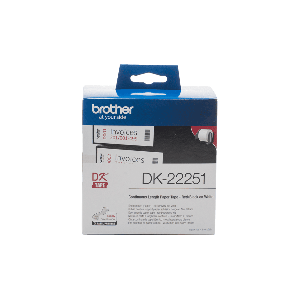 Brother Label DK-22251 / DK22251 White