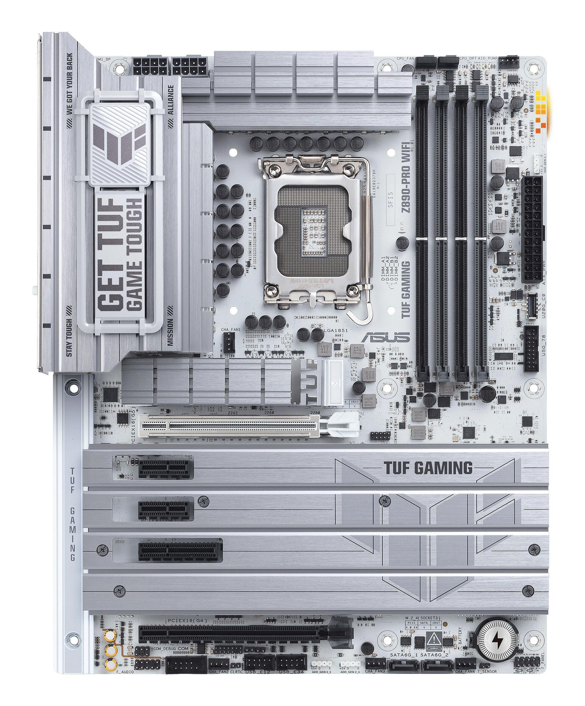 ASUS Carte mère TUF Gaming Z890-Pro WiFi / 90MB1IR0-M0EAY0 Blanc