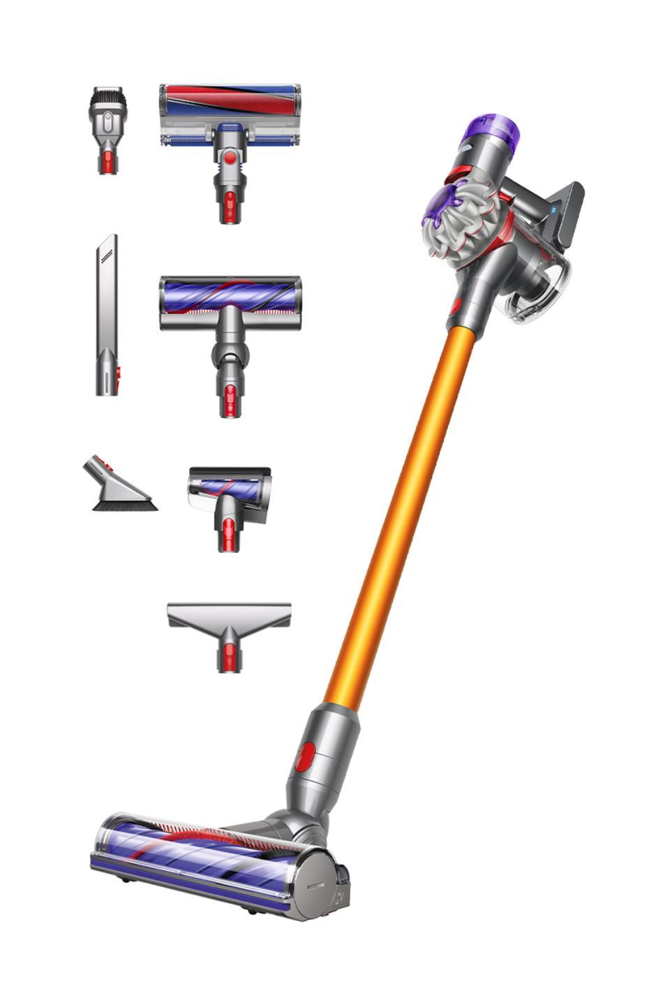Dyson Stick hoover V8 Absolute / 476547-01 Silver, yellow