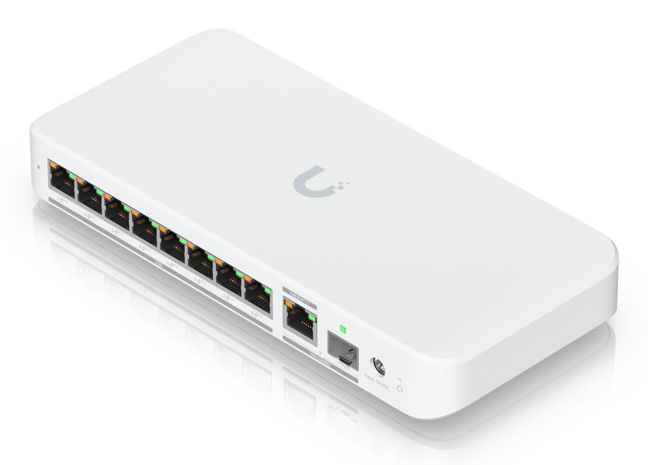 Ubiquiti Switch UniFi Flex 2.5G POE / USW-FLEX-2.5G-8-POE Weiß