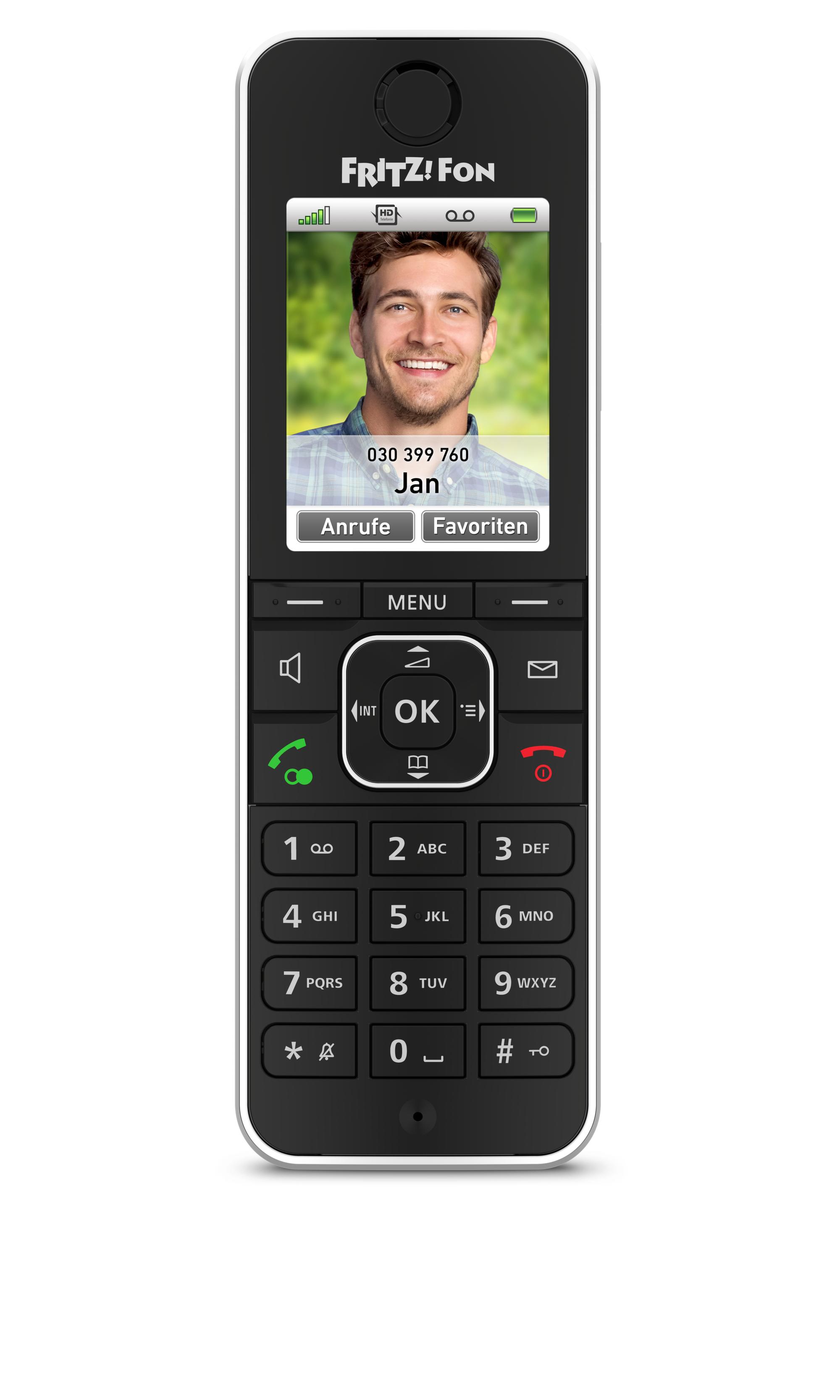 Fritz! Telefonhörer C6 / 20002964 Schwarz