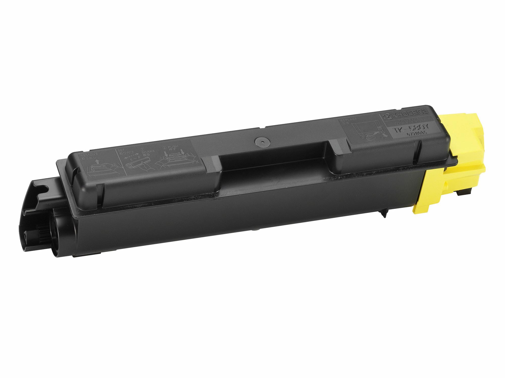 KYOCERA Toner TK-580Y / 1T02KTANL0 Gelb Standard