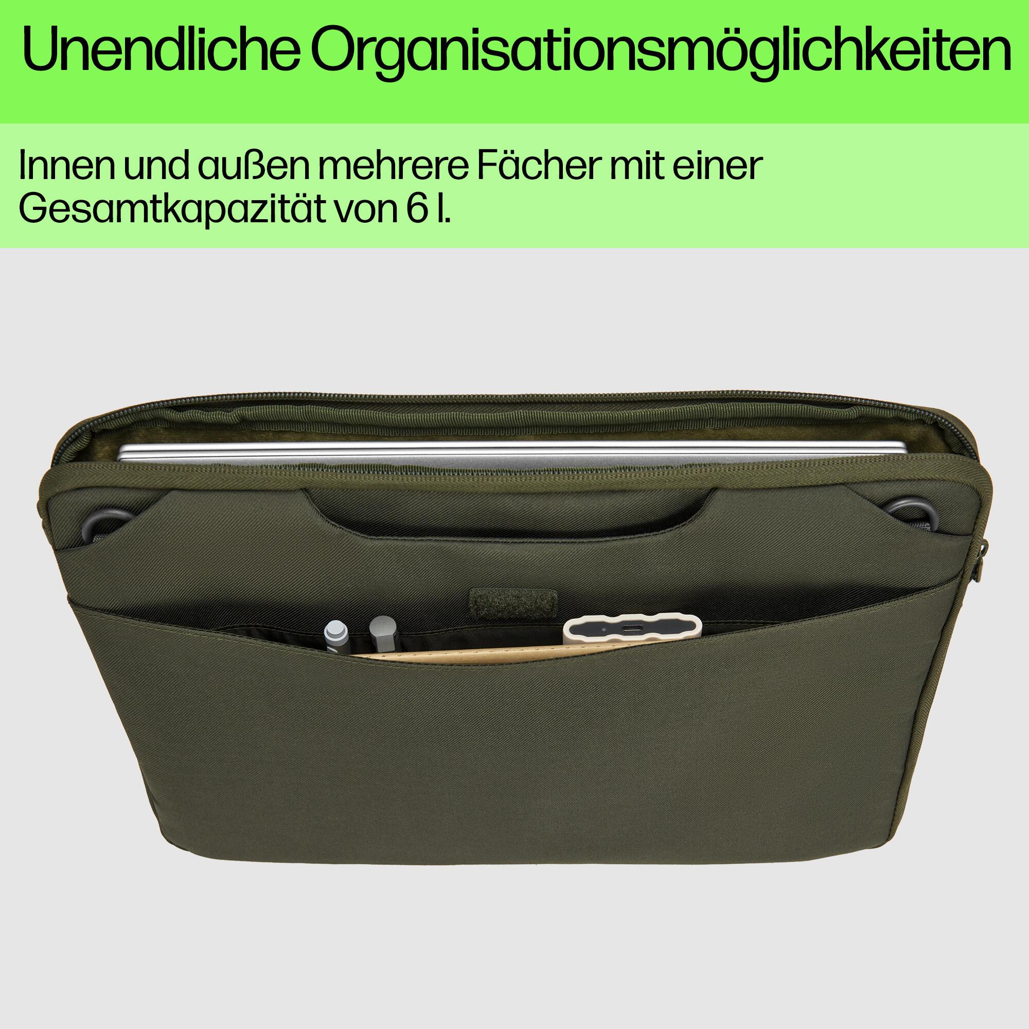 HP Notebook case Modular 15" / 9J498AA Green