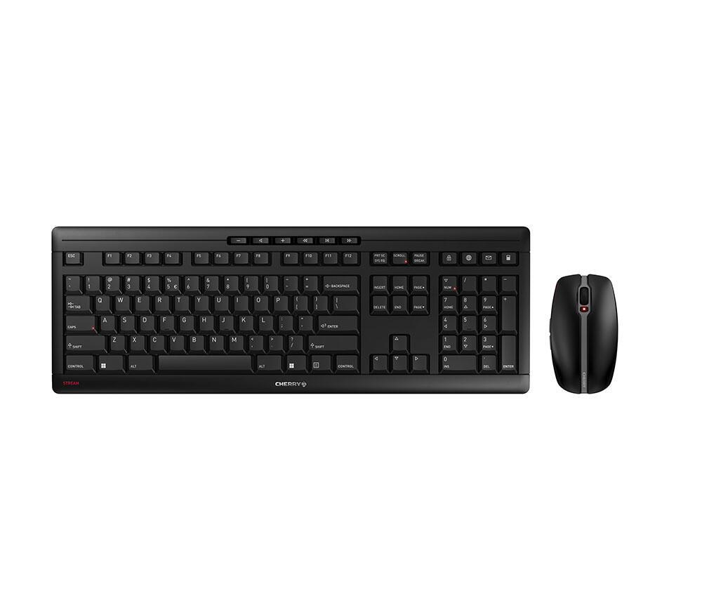 CHERRY Set de ratón y teclado JD8560U / JD-8560EU-2 Negro
