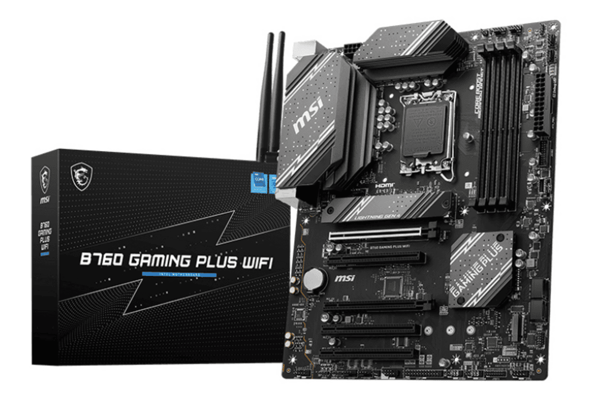 MSI Motherboard B760 Gaming Plus Wifi / 7D98-007R Black