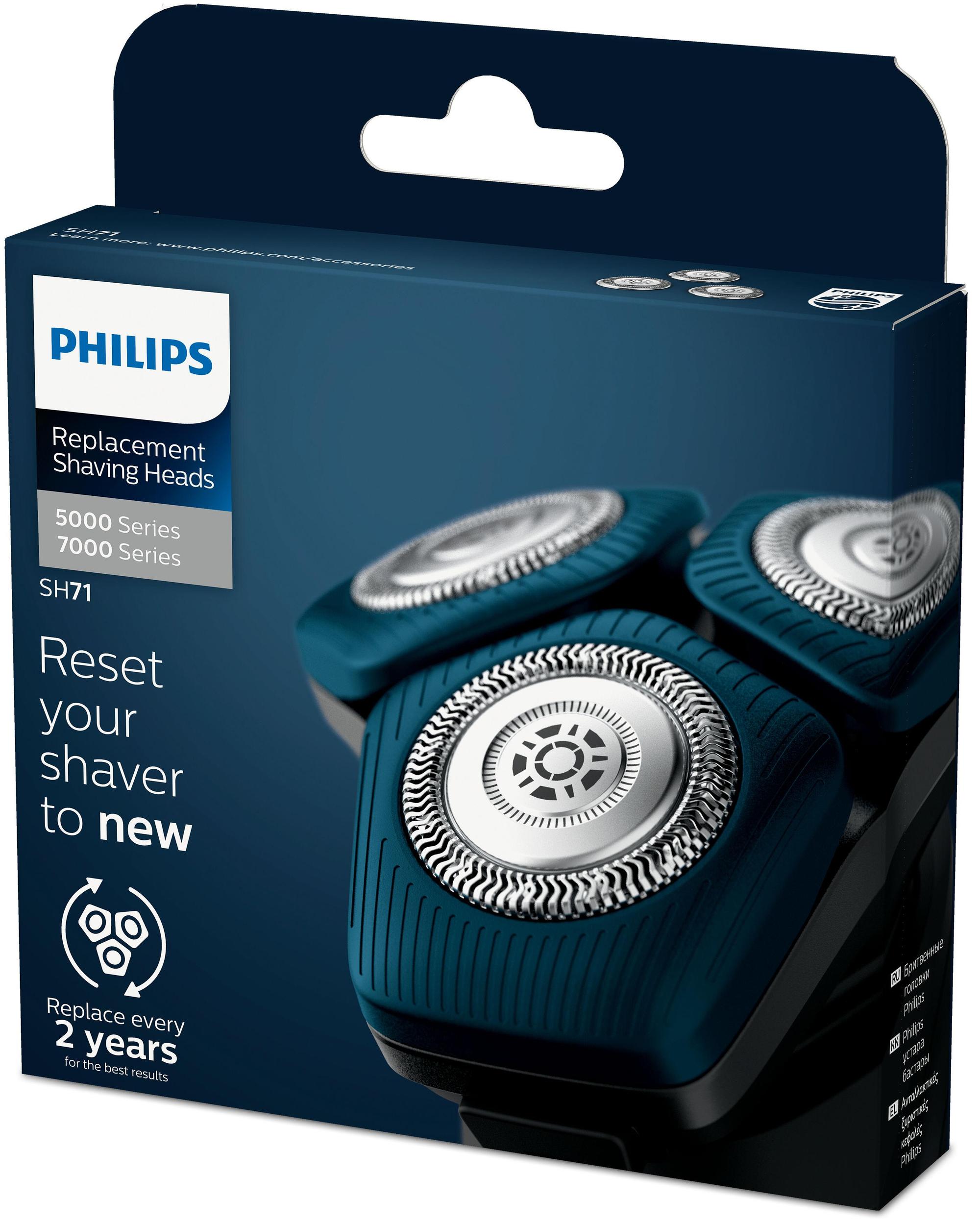 Philips Hoja de afeitar Series 5000/7000 / SH71/50 Plata 3-Pack