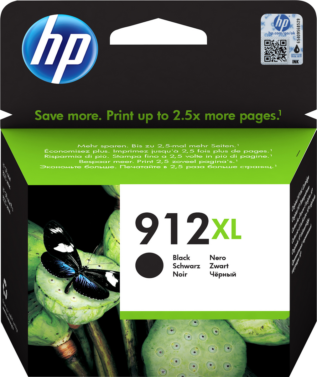 HP Tinte 912XL / 3YL84AE Schwarz XL HP Tinte 912XL / 3YL84AE Schwarz XL
