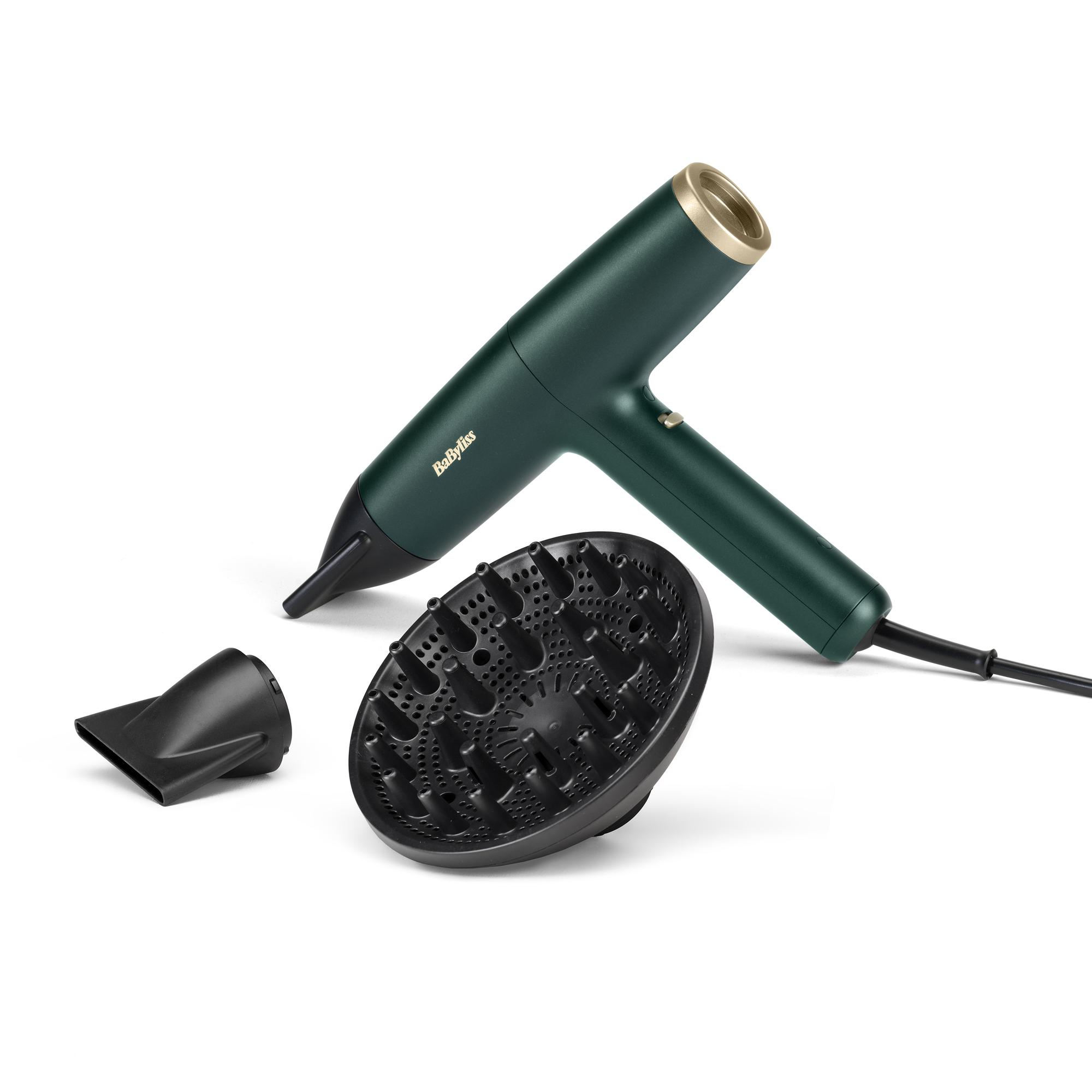 BaByliss Hair dryer Air Power Pro / D6555DCHE Gold, green