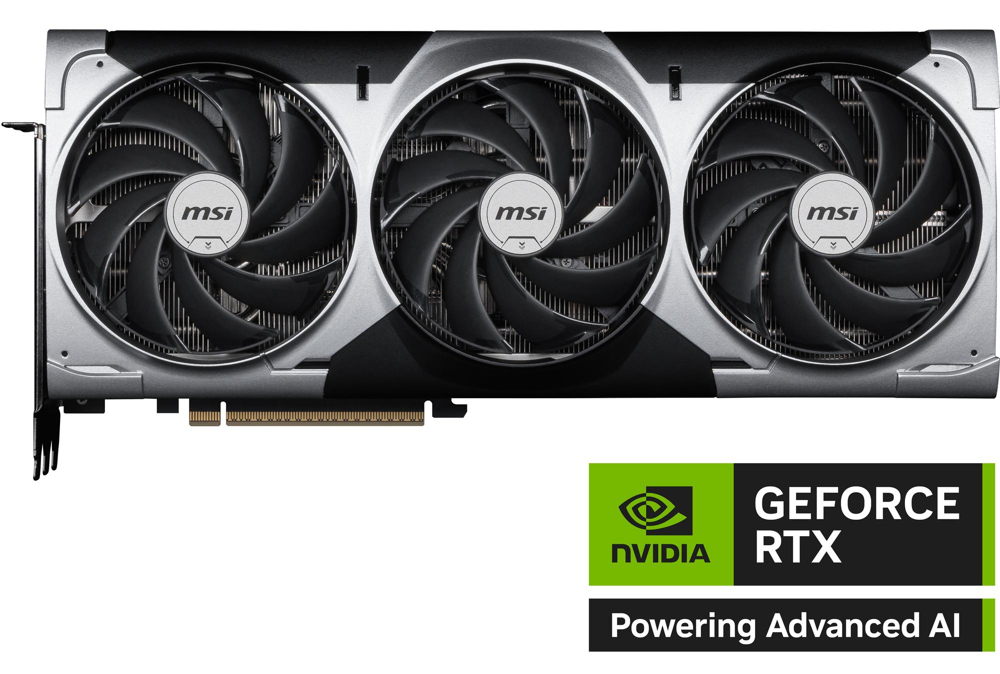 MSI Carte graphique GeForce RTX 5090 32G VENTUS 3X OC / V530-060R Noir