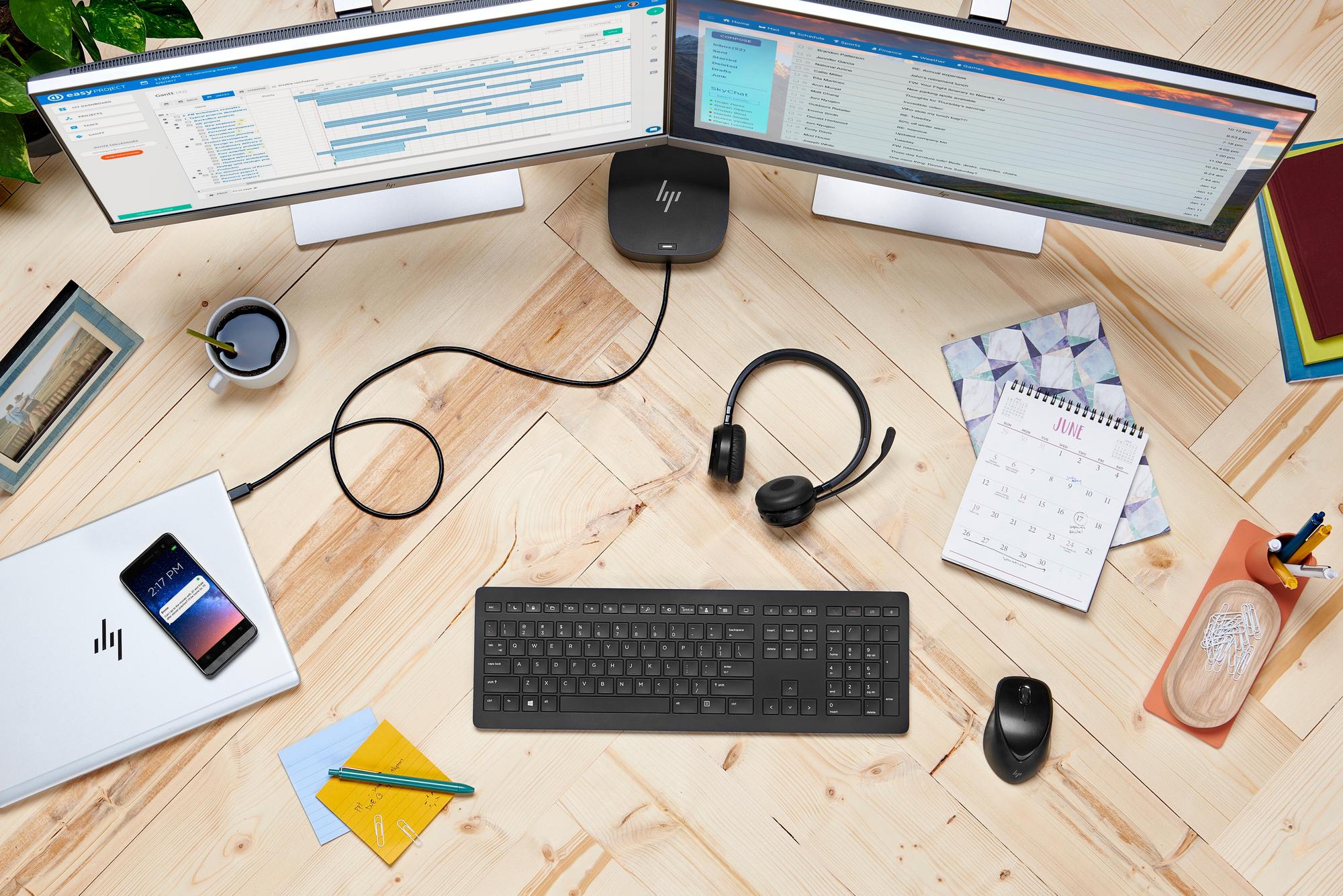 HP Dockingstation G5 / 5TW10AA Schwarz