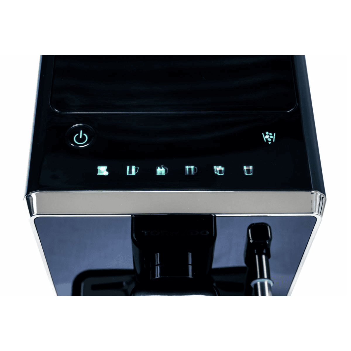 Tornado Kaffeevollautomat TCM-9008A-GS Gold auf Schwarz