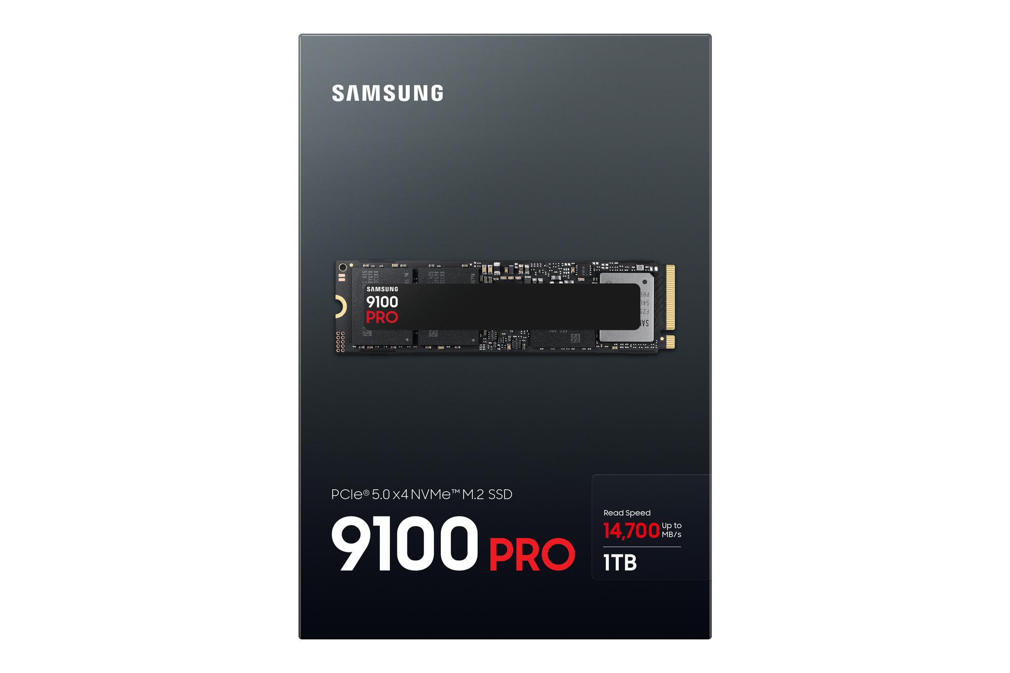Samsung M.2 SSD Samsung 9100 Pro / MZ-VAP1T0BW Mehrfarbig
