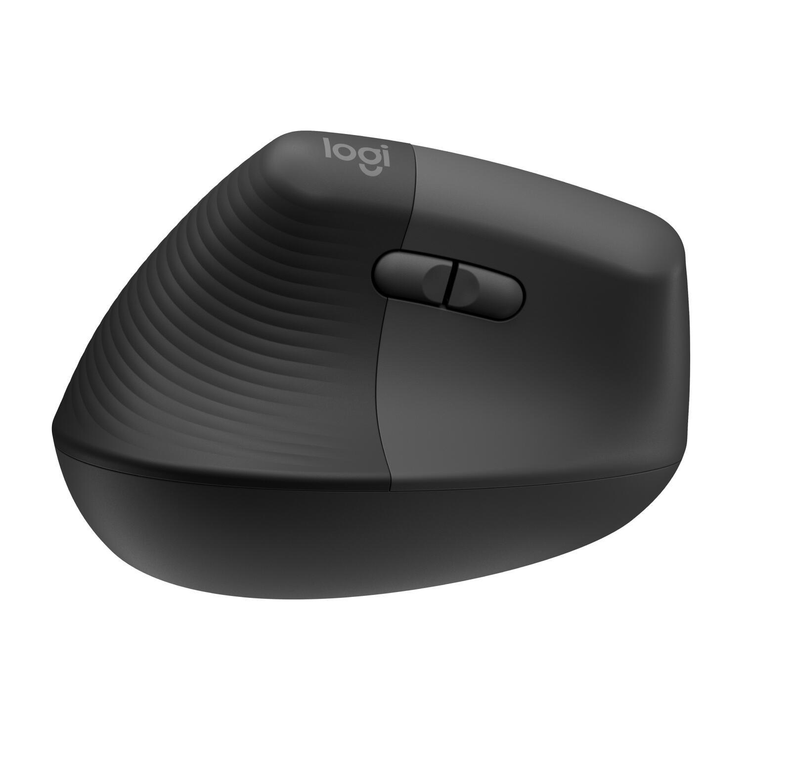 Logitech Ratón Lift Vertical Links / 910-006474 Grafito