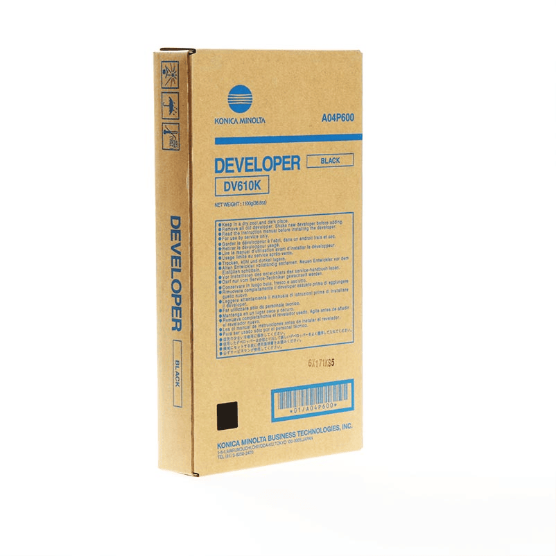 Konica Minolta Unidad promotora DV610K / A04P600 Negro