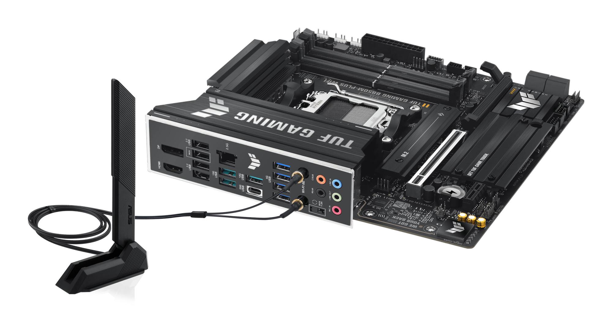 ASUS Mainboard TUF Gaming B850M-Plus WiFi / 90MB1IY0-M0EAY0 Black