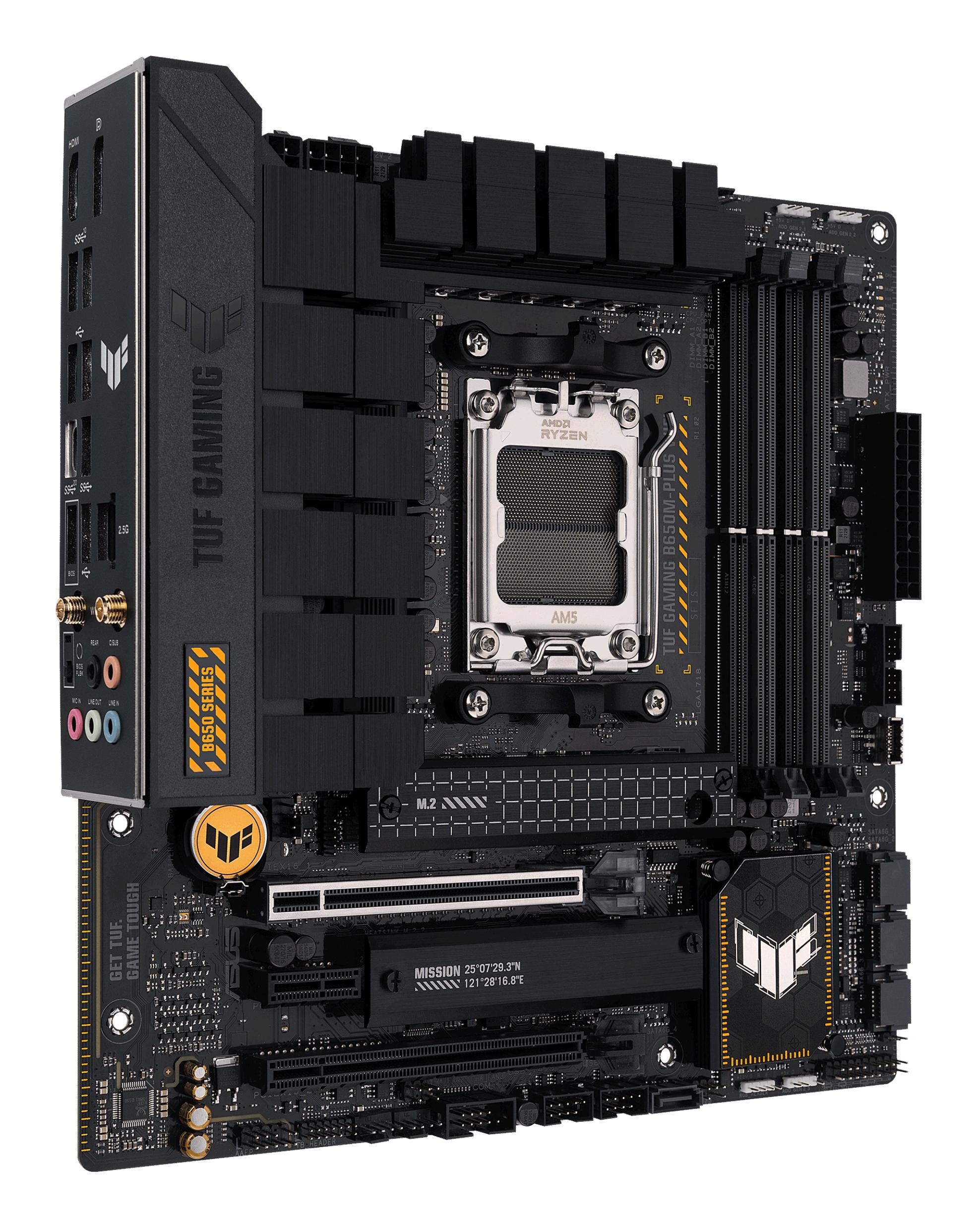 ASUS Placa base TUF GAMING B650M-PLUS WIFI / 90MB1BF0-M0EAY0 Negro