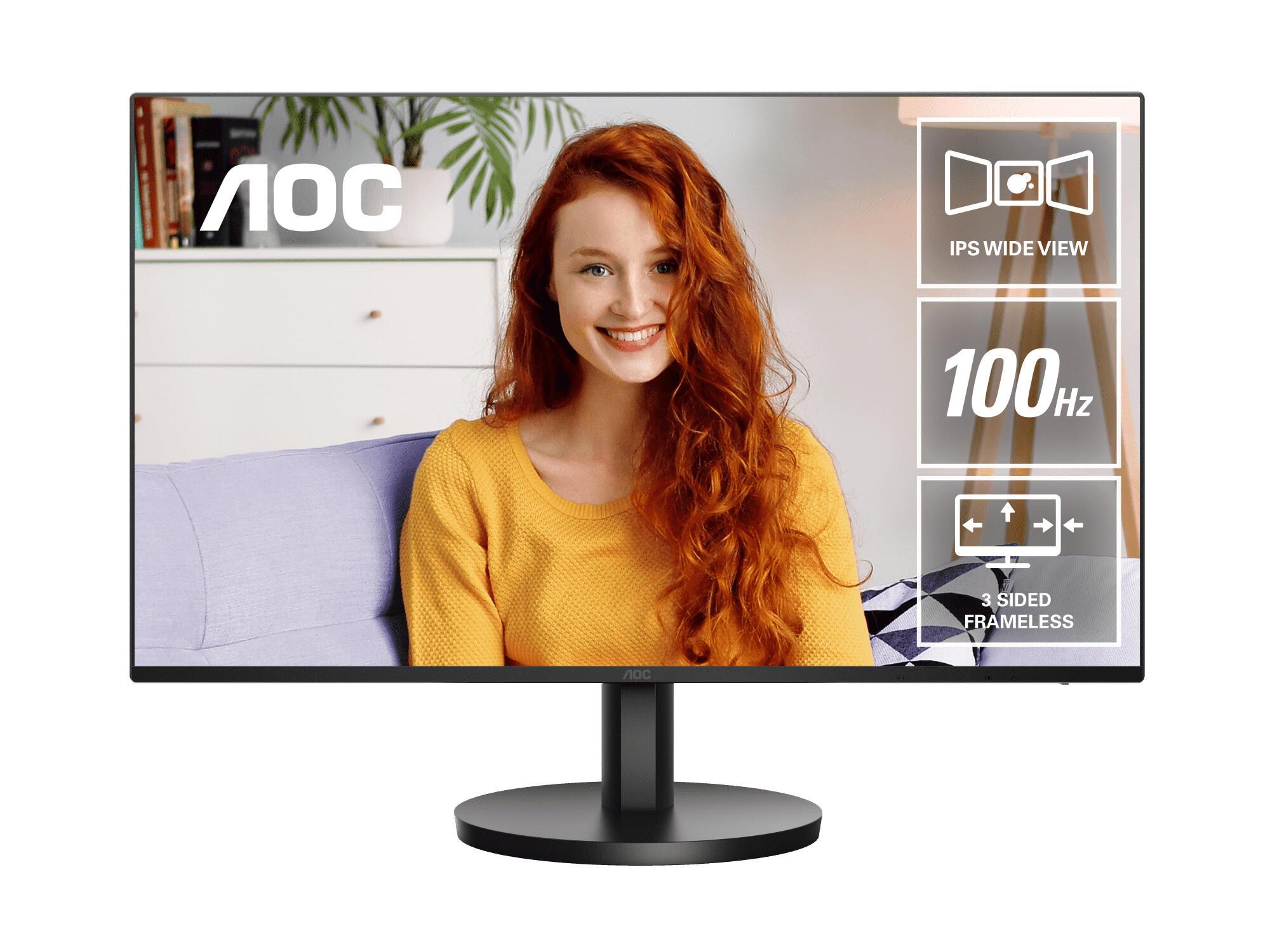 AOC Monitor 24B3HA2 / 24B3HA2 Schwarz 60,5 cm (23.8")