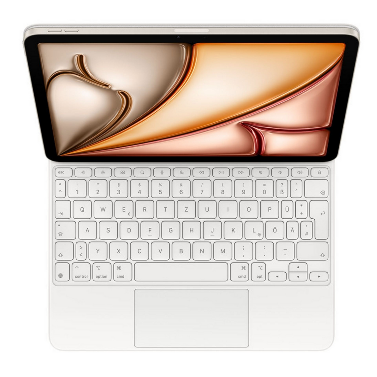 Apple Coperchio e tastiera Magic Keyboard iPad Air 11 DE / MDFV4D/A Argento