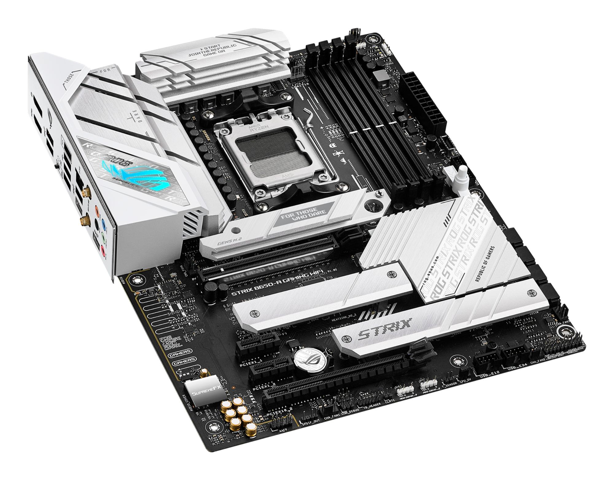 ASUS Scheda madre ROG STRIX B650-A GAMING WIFI / 90MB1BP0-M0EAY0 Nero, argento