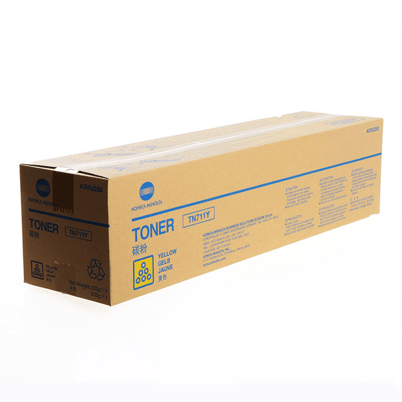 Konica Minolta Toner TN711Y / A3VU250 Gelb