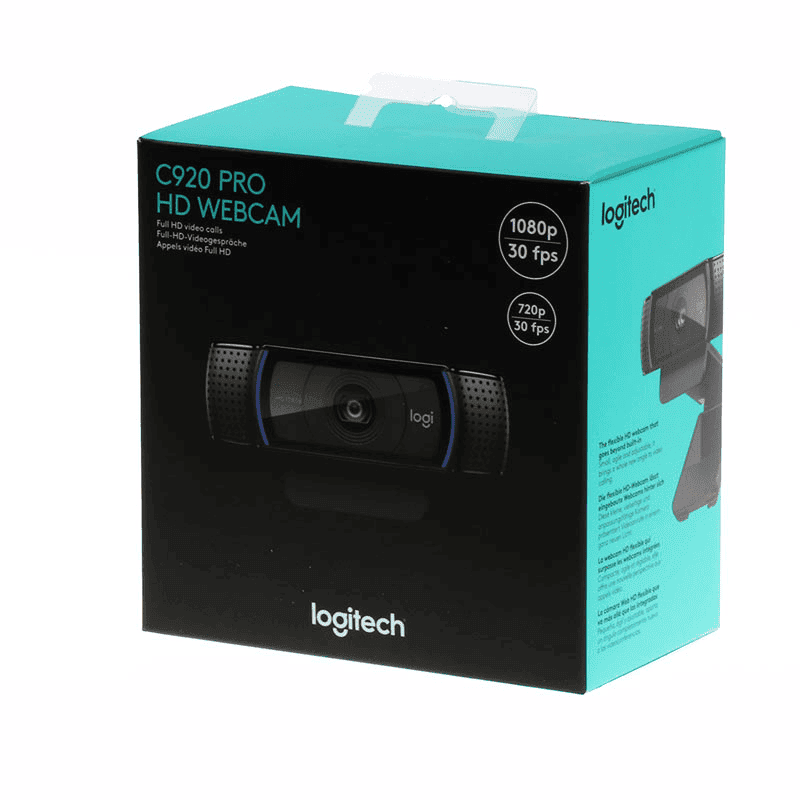 Logitech Webcam WEBC920 / 960-001055 Nero