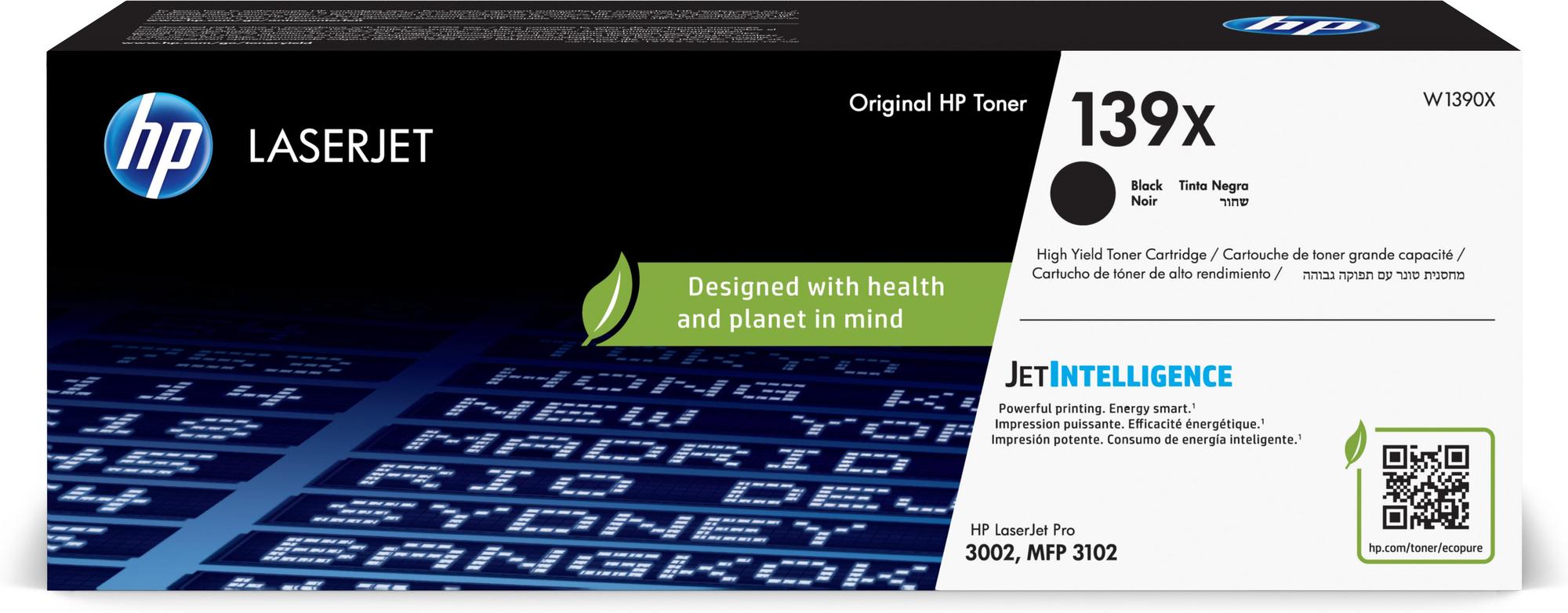 HP Toner 139X / W1390X Nero Standard