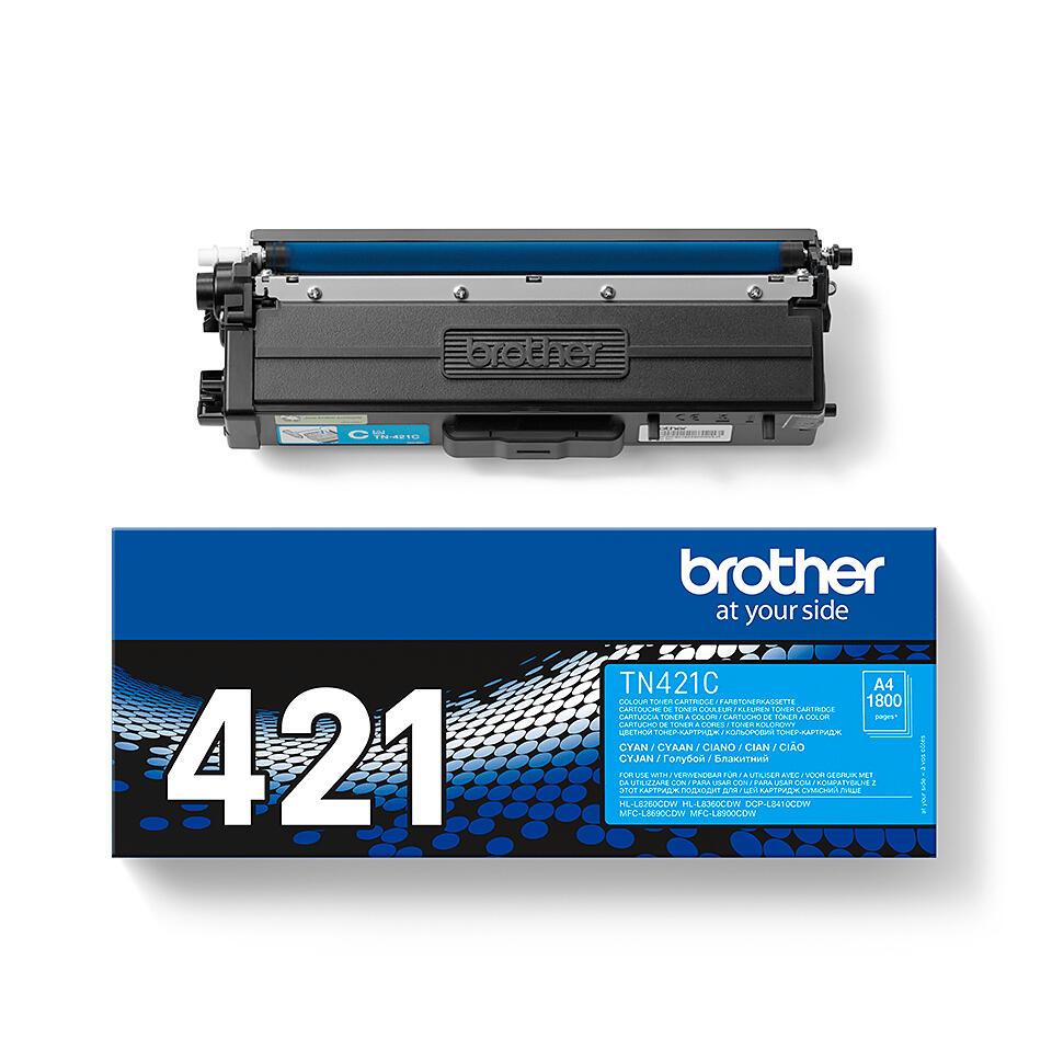 Brother Toner TN-421C / TN421C Cyan Standard