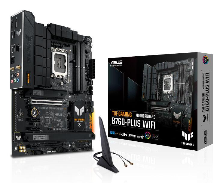 ASUS Mainboard TUF Gaming B760-Plus WiFi / 90MB1ER0-M1EAY0 Black