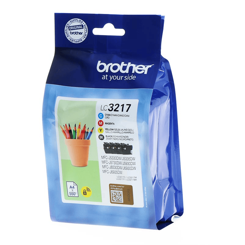 Brother Ink LC-3217VALDR / LC3217VALDR BK,C,M,Y Multipack
