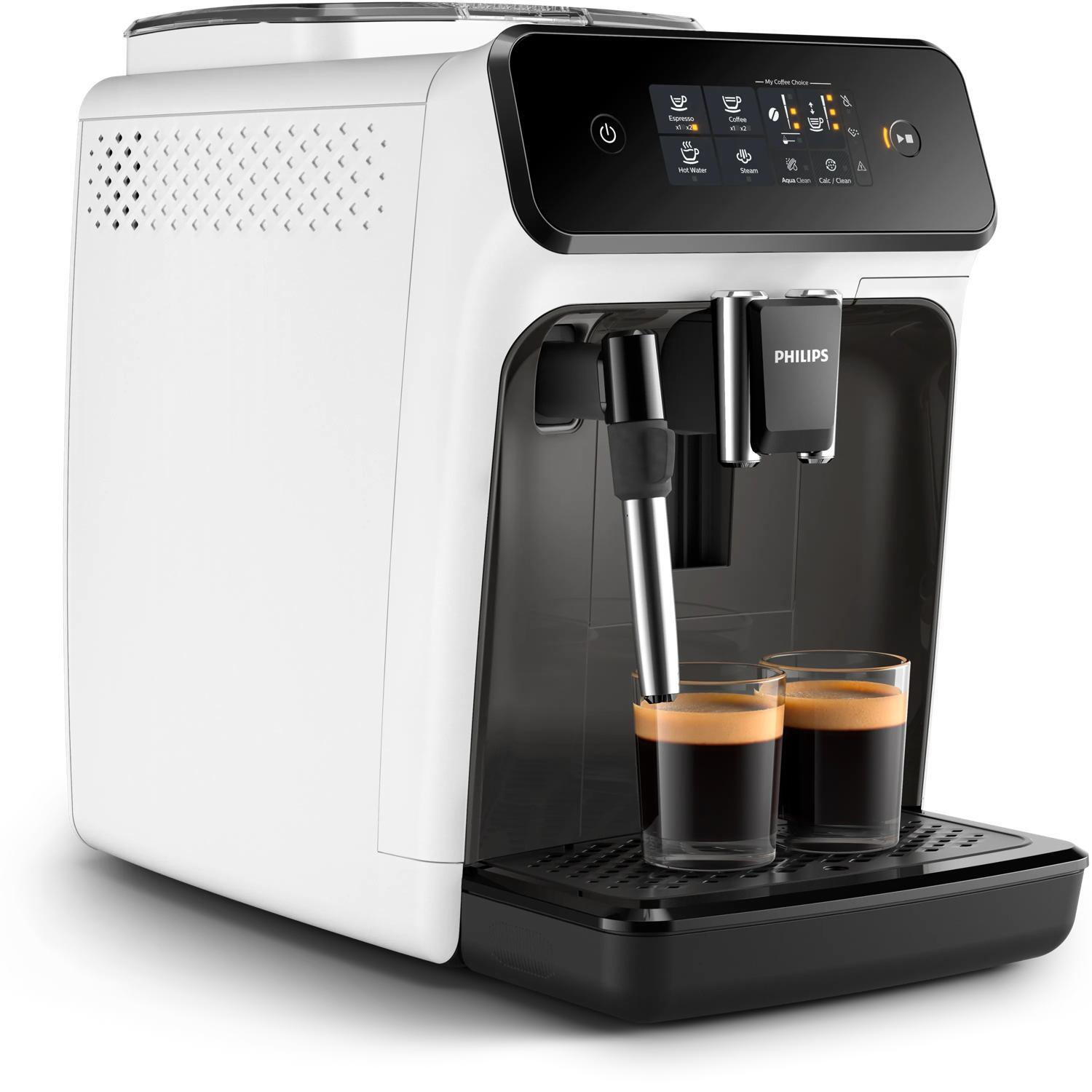 Philips Fully automatic coffee machine Series 1200 LatteGo / EP1223/00 White, black