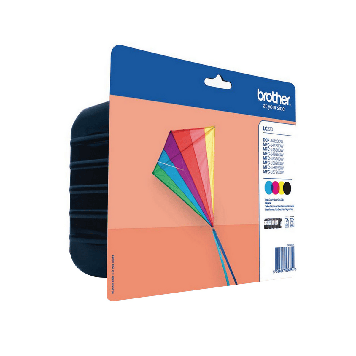 Brother Tinte LC-223VALBP / LC223VALBP BK,C,M,Y XL Multipack