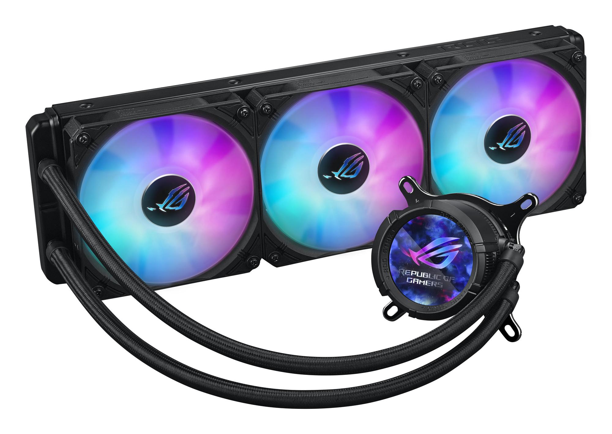 ASUS Raffreddamento ad acqua ROG Strix LC III 360 ARGB LCD / 90RC00W1-M0UAY0 Nero XL