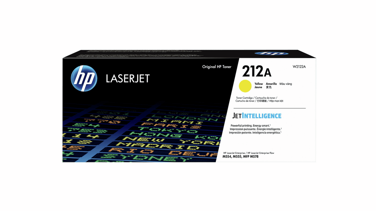 HP Toner 212A / W2122A Giallo