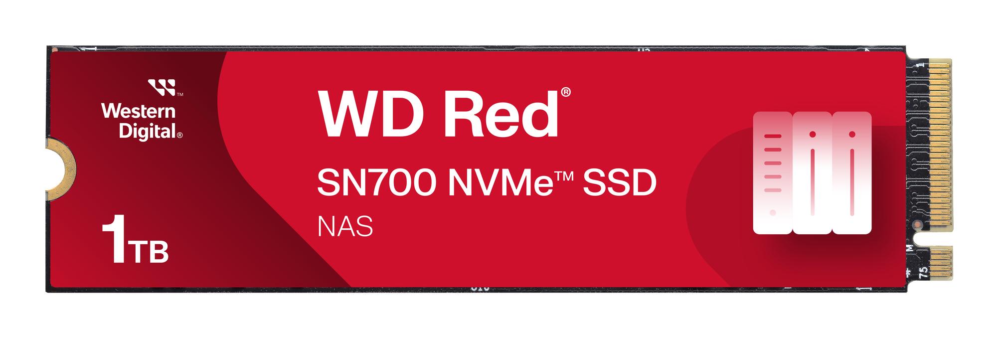 Western Digital SSD M.2 WD Red SN700 / WDS100T1R0C-68BDK0 Multicolor