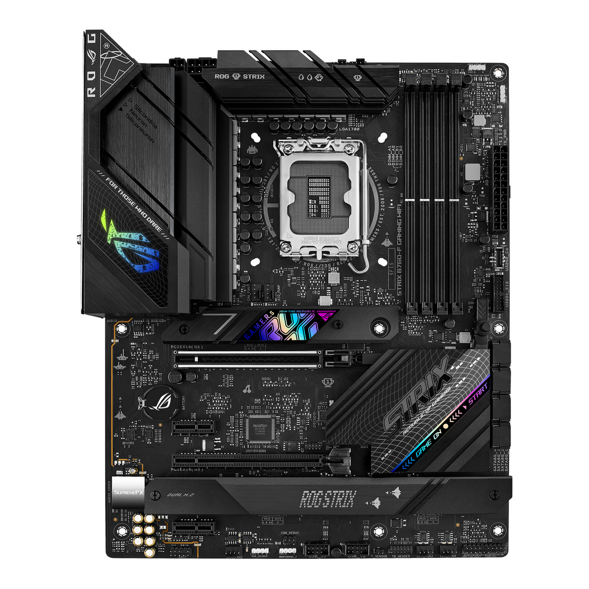 Asus Carte mère ROG STRIX B760-F GAMING WIFI / 90MB1CT0-M1EAY0 Noir
