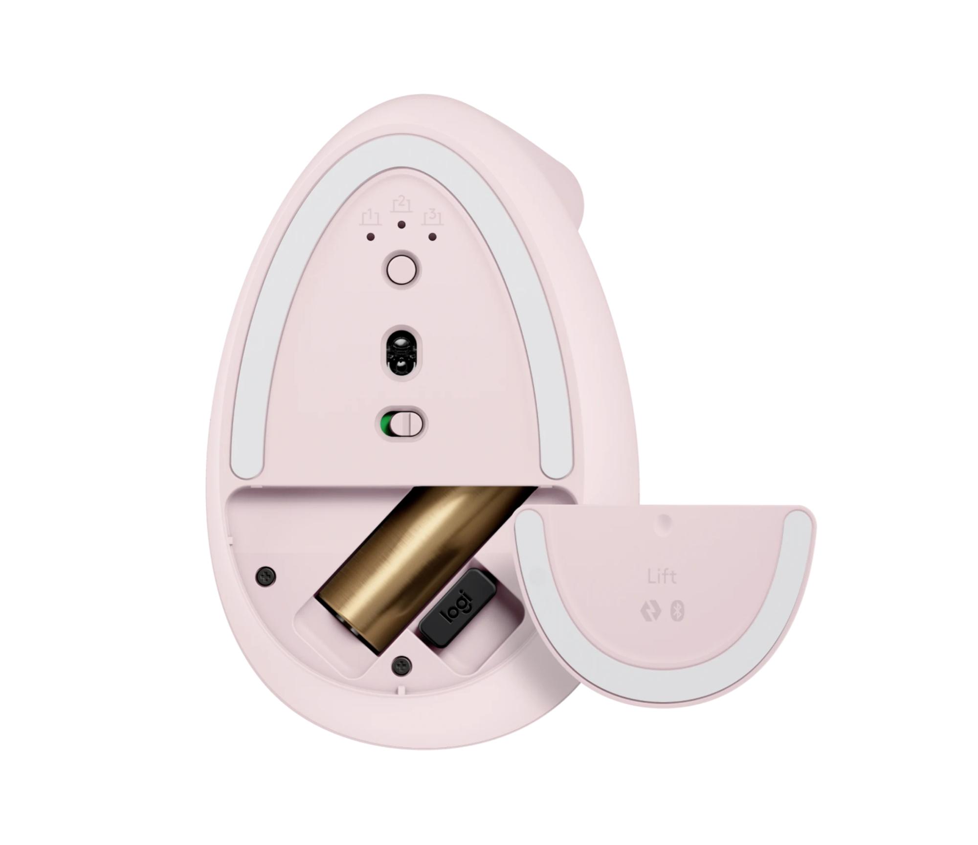 Logitech Maus Lift Vertical / 910-006478 Pink