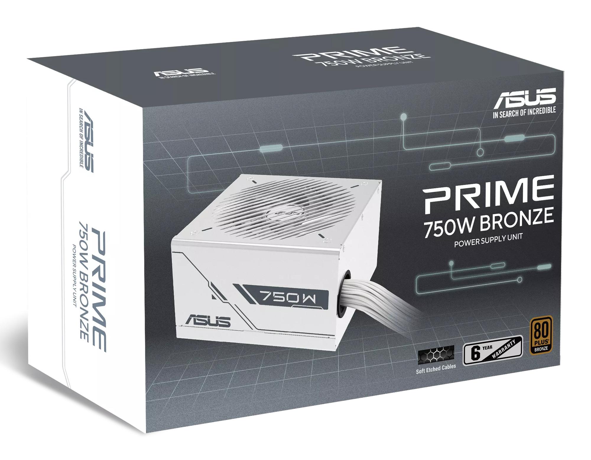 ASUS Alimentation pour PC PRIME 750B / 90YE00Y3-B0NA00 Blanc