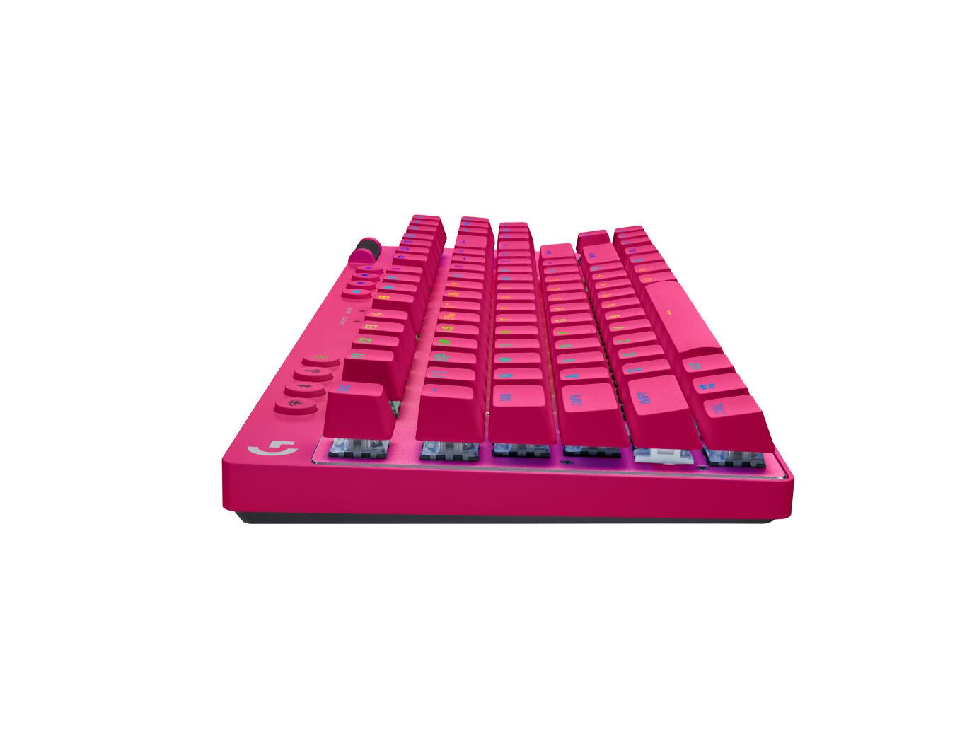 Logitech Clavier G Pro X TKL Lightspeed / 920-012159 Magenta