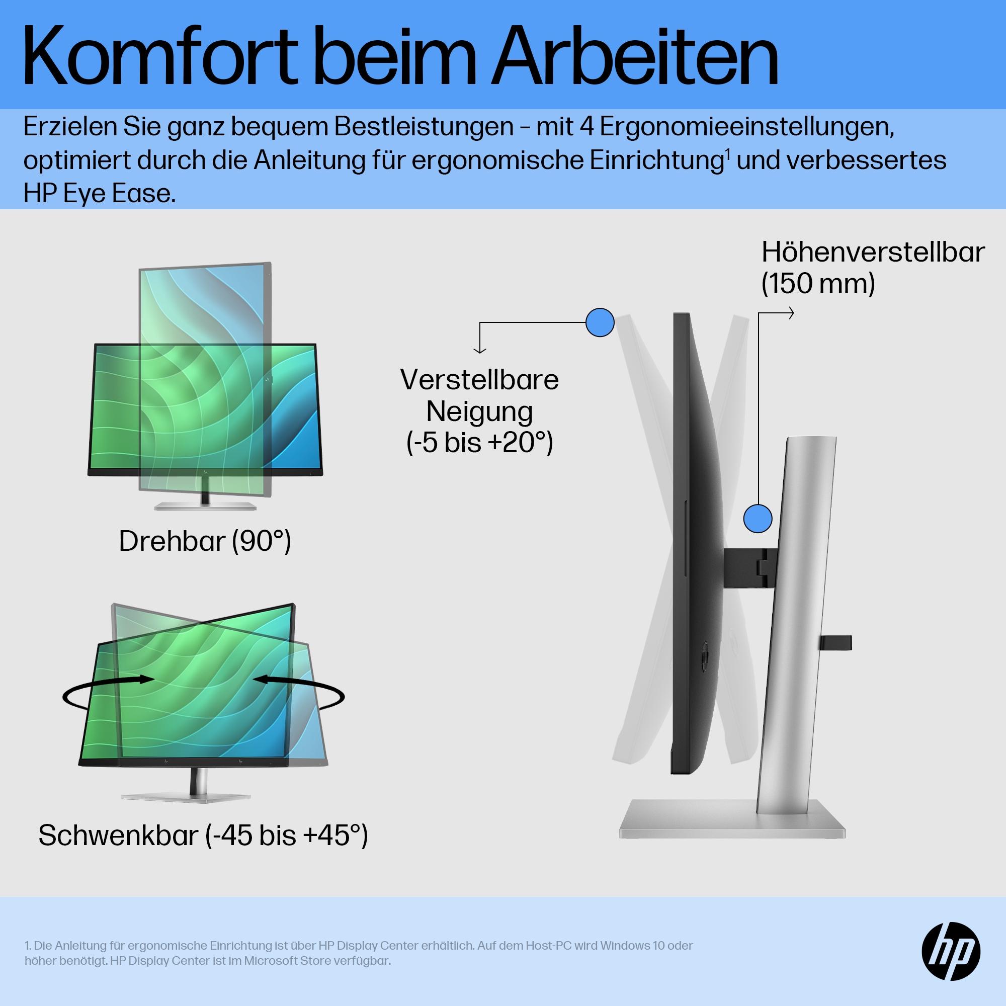 HP Monitor E27 G5 / 6N4E2AA#ABB Black 68.6 cm (27")