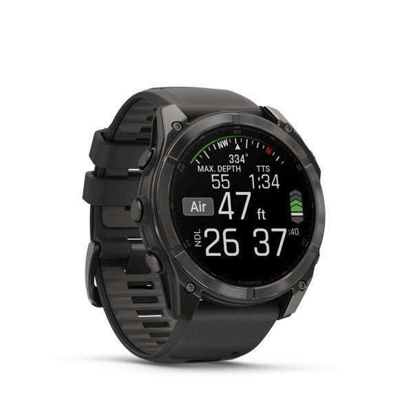 Garmin Indossabile fenix 8 Sapphire / 010-02905-21 Nero L 3,56 cm (1,4")