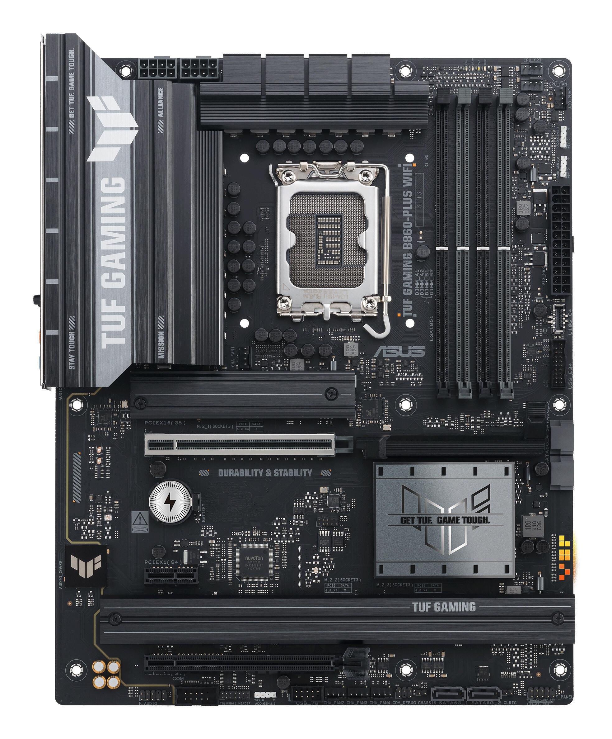 ASUS Mainboard TUF Gaming B860-Plus WiFi / 90MB1JL0-M0EAY0 Black