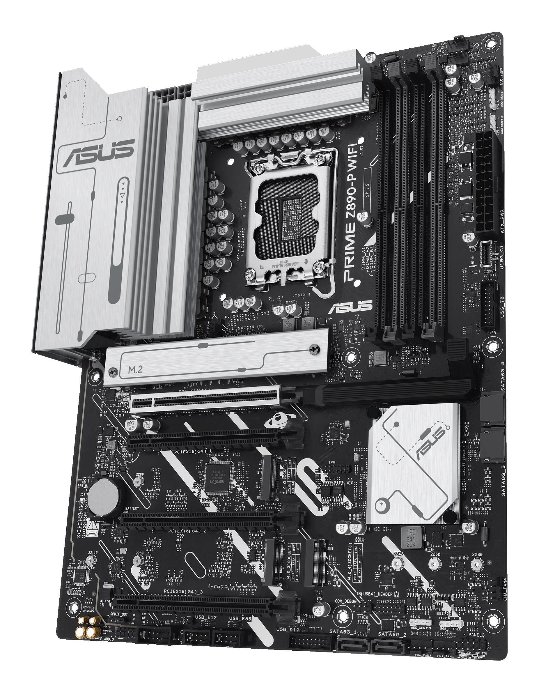 ASUS Mainboard Prime Z890-P WiFi / 90MB1I70-M0EAY0 Black