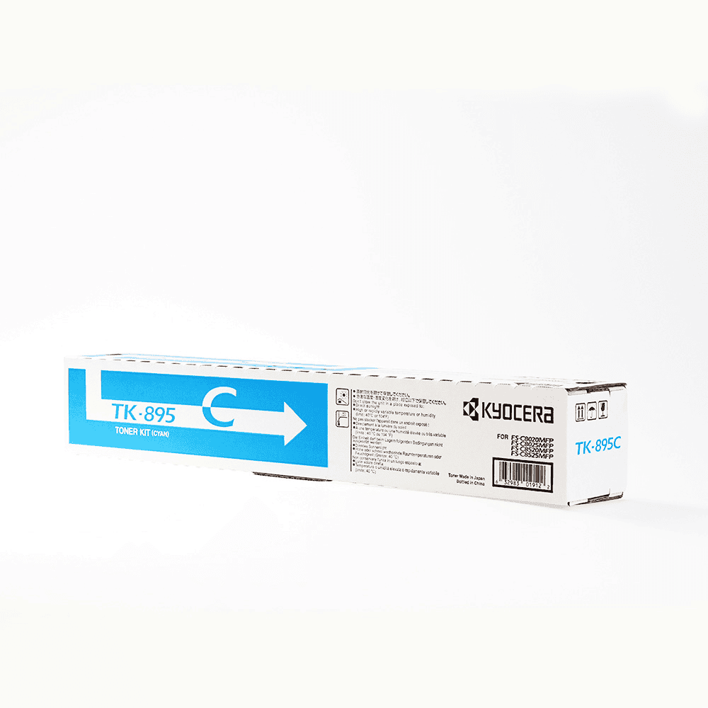 Kyocera Tóner TK-895C / 1T02K0CNL0 Cyan Estándar