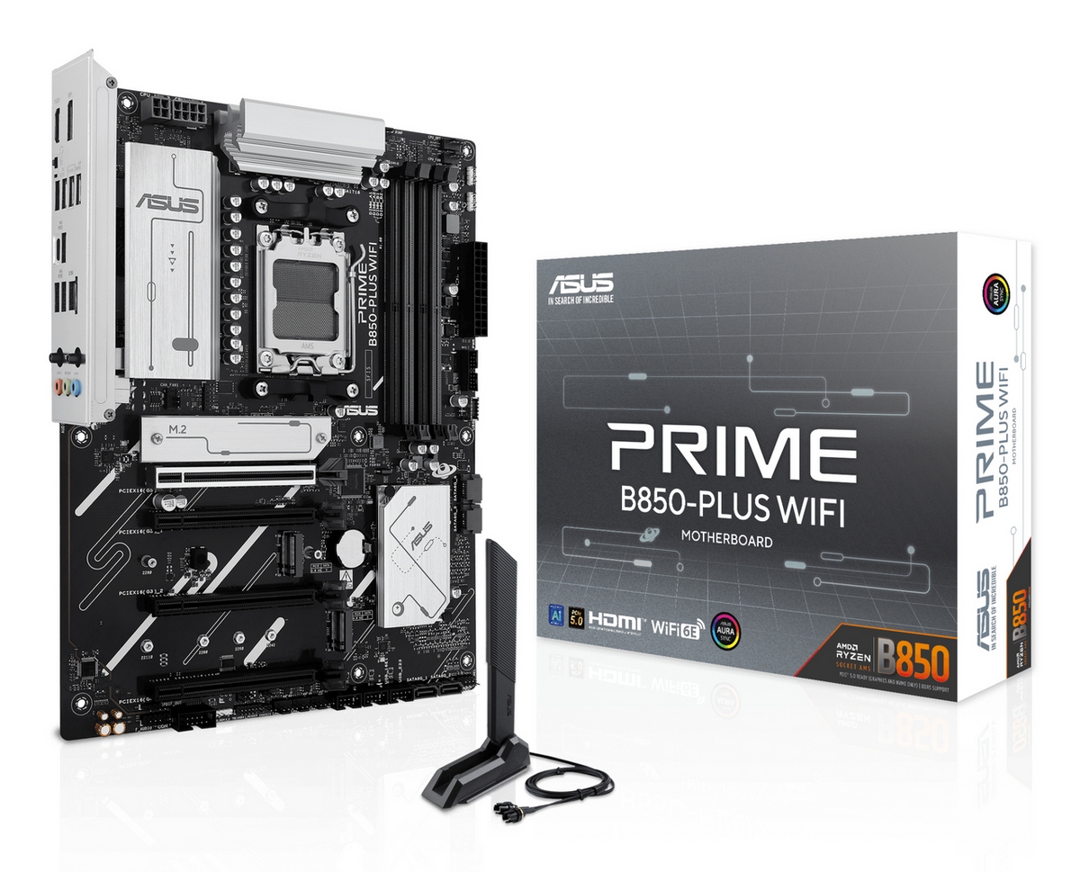 Asus Mainboard PRIME B850-PLUS WIFI / 90MB1L80-M0EAY0 Schwarz