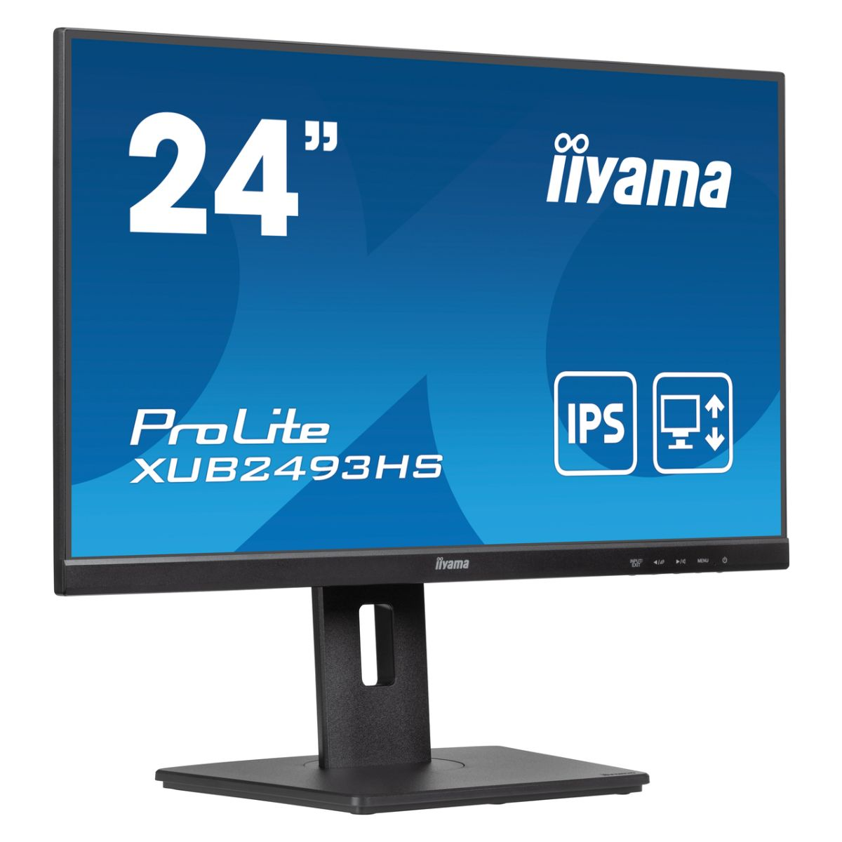 IIYAMA Monitor XUB2493HS / XUB2493HS-B6 Black IIYAMA Monitor XUB2493HS / XUB2493HS-B6 Black
