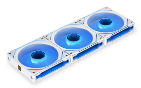 Lian Li Ventilador UNI FAN SL Infinity Wireless 120mm ARGB PWM / 12SLIN1W3W Blanco