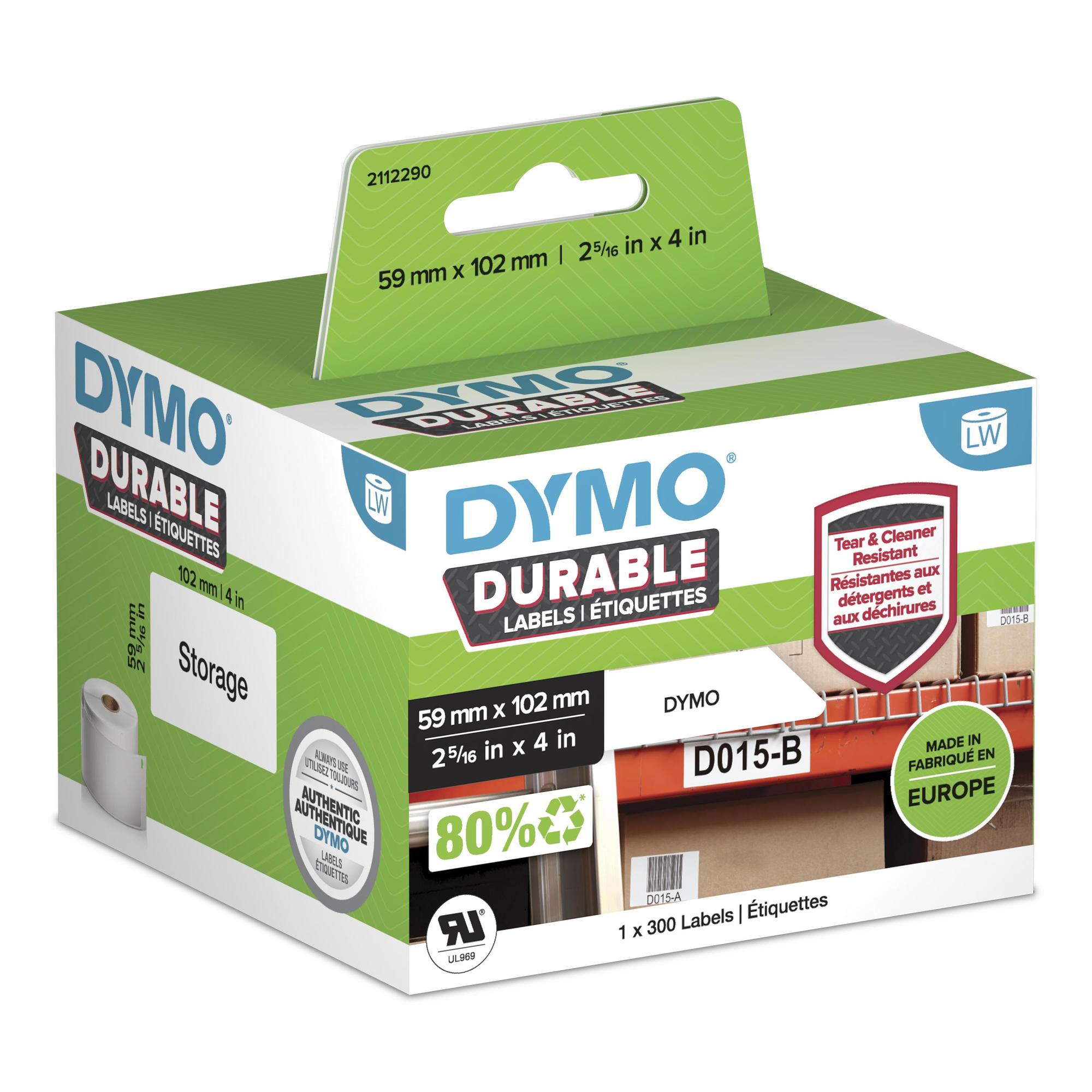 DYMO Étiquette 2112290 Blanc