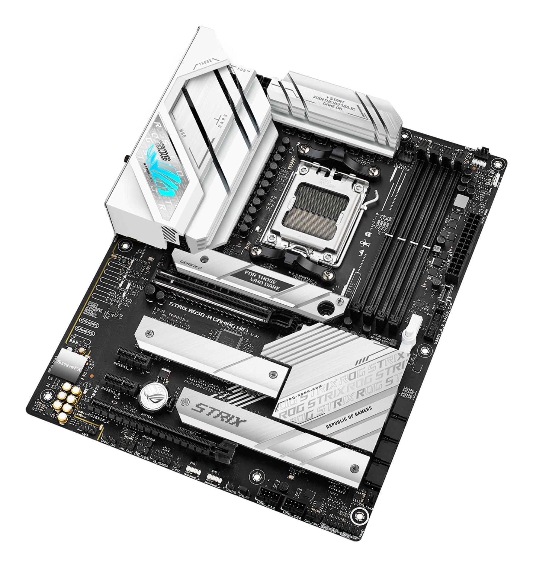 ASUS Scheda madre ROG STRIX B650-A GAMING WIFI / 90MB1BP0-M0EAY0 Nero, argento