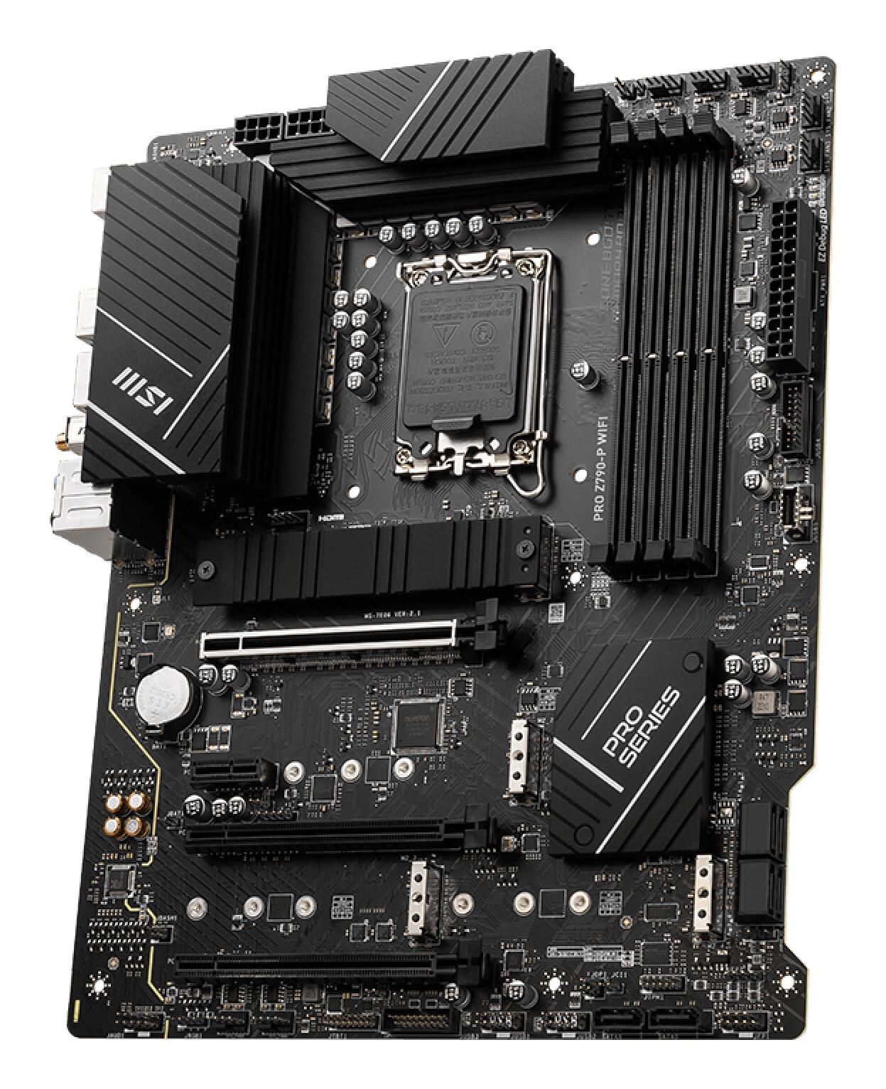 MSI Placa base PRO Z790-P WIFI / 7E06-001R Negro